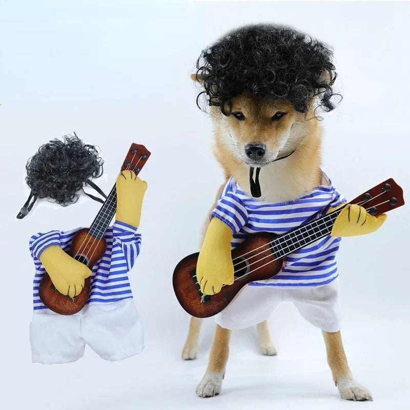Funny Cat Clothes Costume Pet Dog Halloween Clothing Pet Cosplay Role Playing Suit for Puppy Kitten Cat Pet Dog Dressing up Hot
