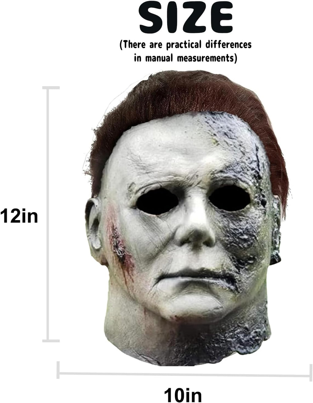 Michael Myers Mask, Halloween Horror Masquerade Cosplay Party Mask, Michael Myers Costume Scary Cosplay