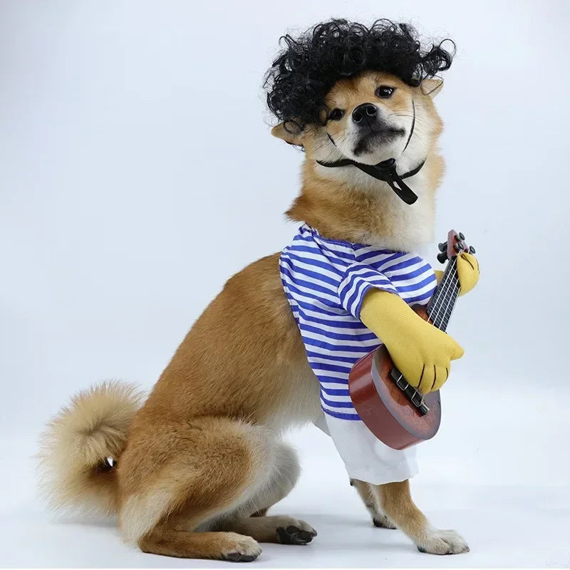 Funny Cat Clothes Costume Pet Dog Halloween Clothing Pet Cosplay Role Playing Suit for Puppy Kitten Cat Pet Dog Dressing up Hot