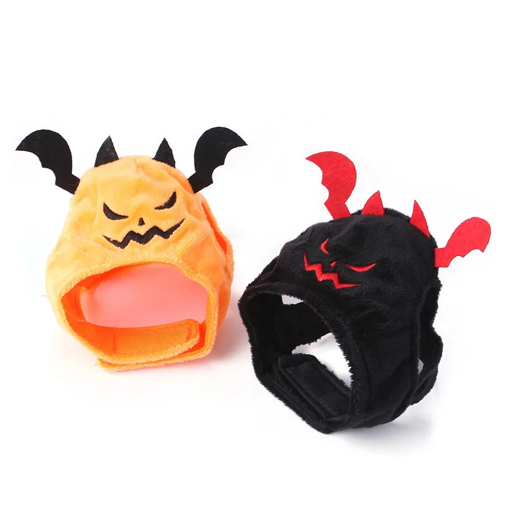 Pet Halloween Dog Cat Costume Dog Cat Costumes for Small Dogs Cosplay Bat Headgear Hat Cat Headgear Pet Supplies