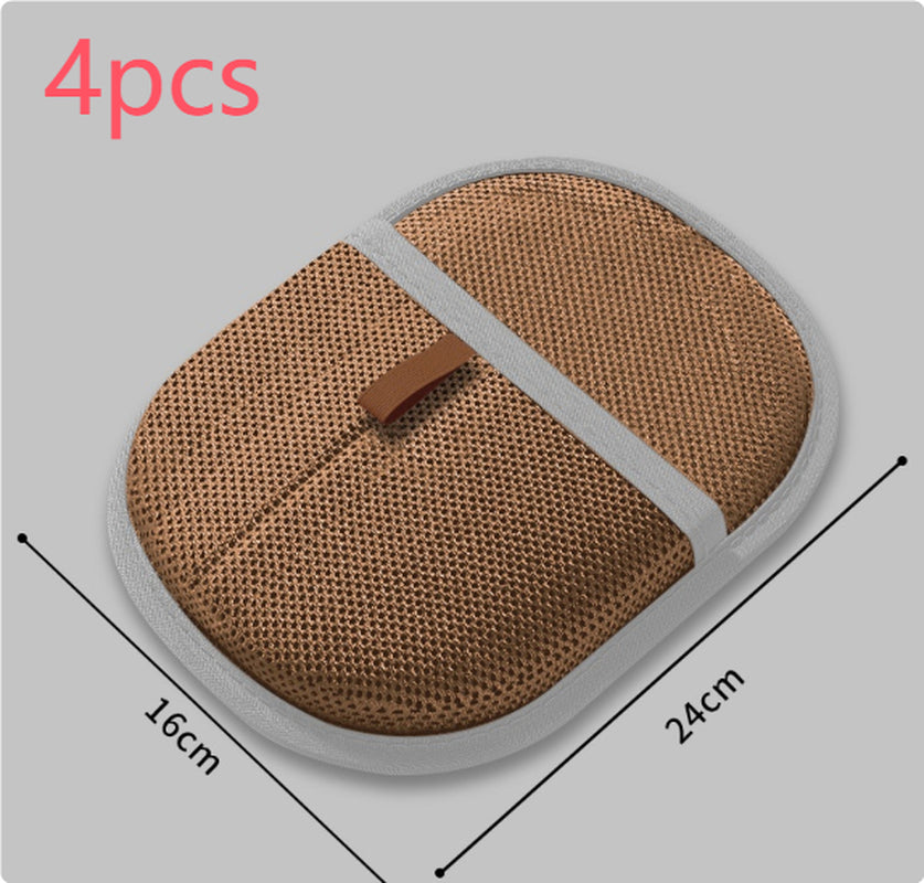 Pet Hair Remover Mitt Pet Hair Remover Gloves Deshedding Brush Glove for Dog Cat Rabbit with Long Short Curly Hair