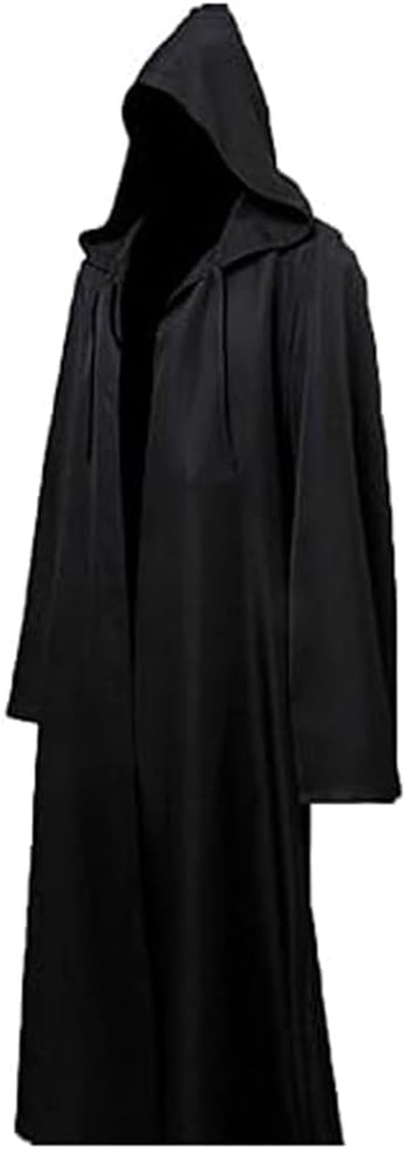 Tunic Hooded Robe Adult Wizard Robes Monk Priest Cloak Halloween Cosplay | Men Women Unisex Knight Hood Cape Renaissance Costumes