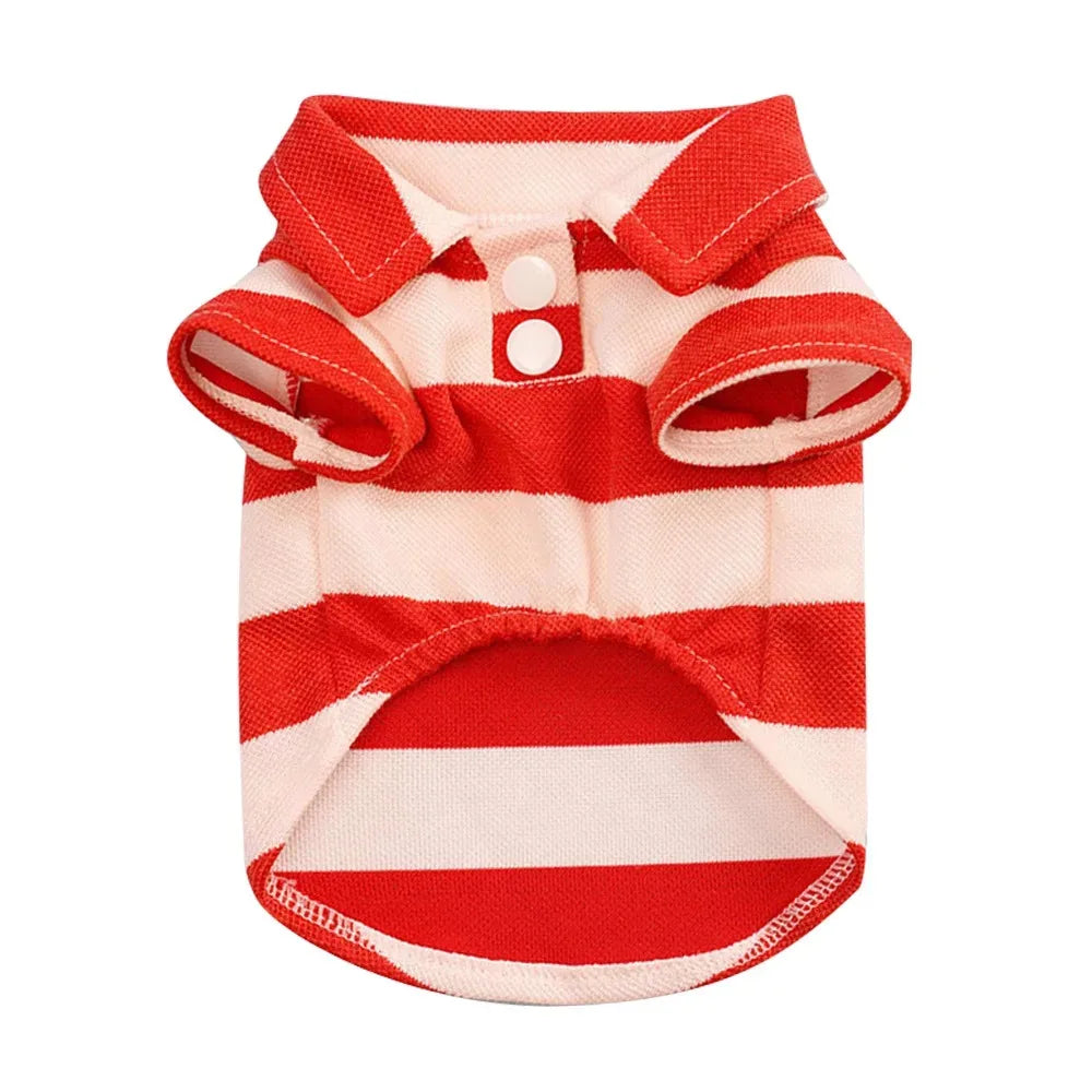 Pet Dog Shirt Summer Dog Clothes Casual Clothing for Small Large Dogs Cats T-Shirt Chihuahua Pug Costumes Yorkshire Shirts