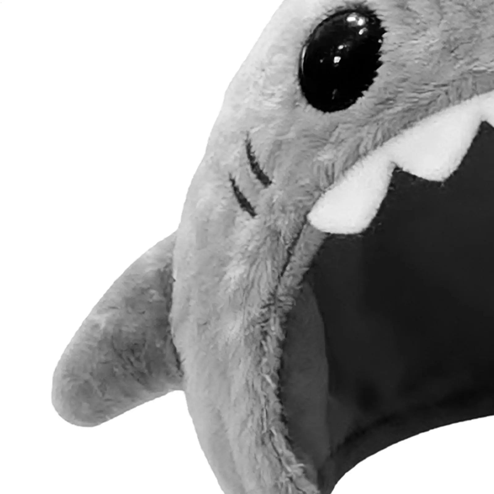 Shark Plush Pet Hat Costume Cute Animal Headwear for Kittens Dogs Adjustable Festival Party Cosplay Dress up Accessories