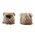 Lion Mane Wig for Dog Cat Costume Pet Washable Comfortable Fancy Lion Hair Cat Clothes Dress for Halloween Easter Festival Party