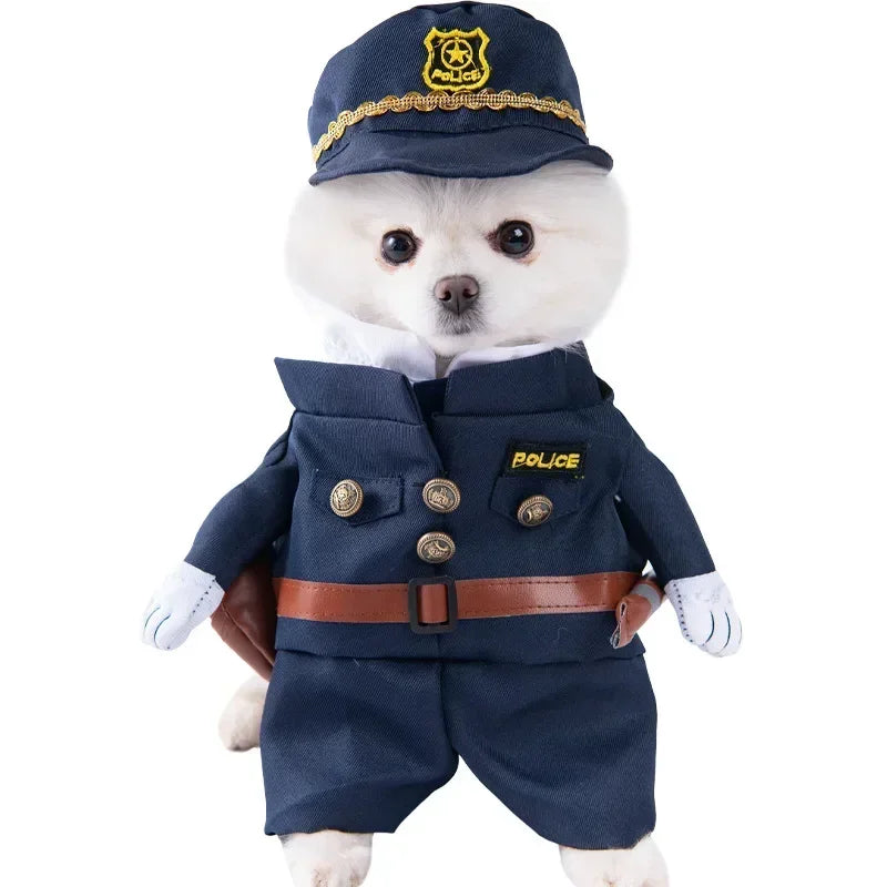 1PCS Halloween Dagger Pet Transformation Dress Festival Funny Knife Holding Dog Clothes Cat Standing Dress Pet Dress Up