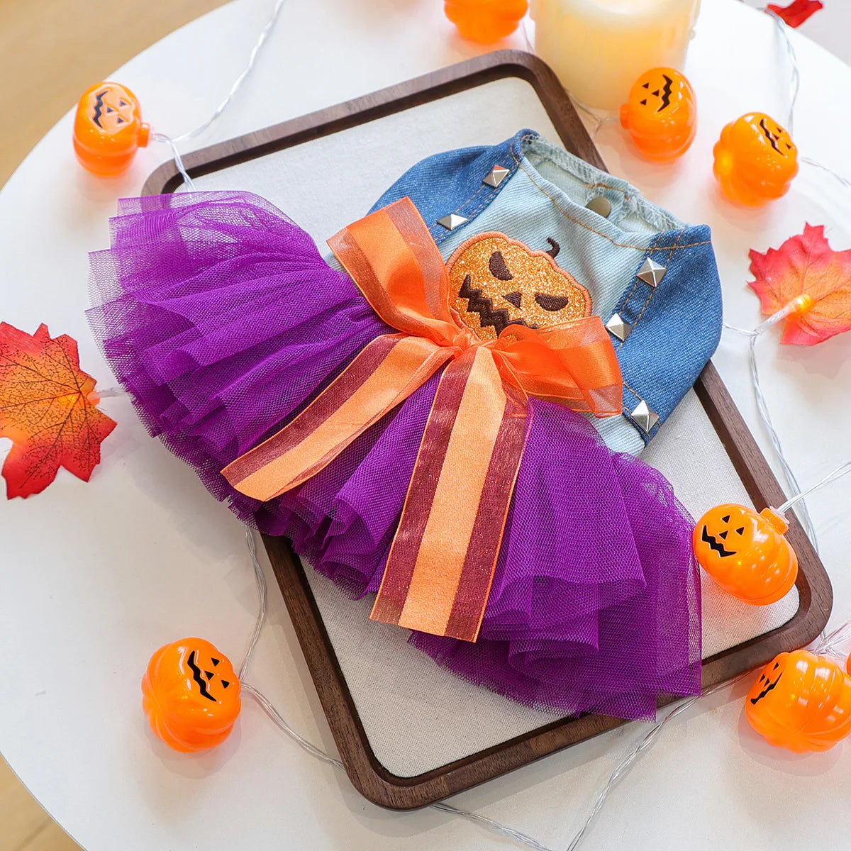 Halloween Pet Clothes Funny Dress up Princess Dress Dog Cat Clothes Casual Clothing Ancient Quirky Pumpkin Skirts Autumn Winter