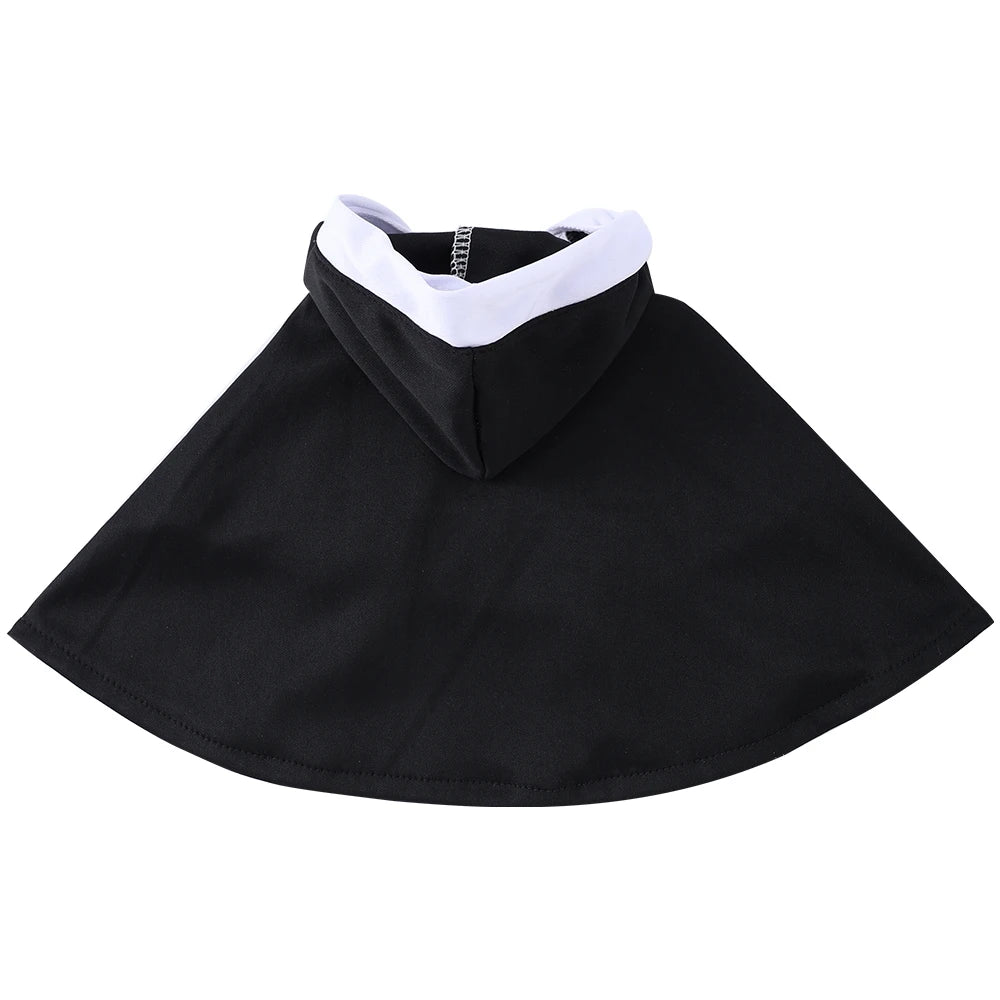 Funny Halloween Cat Cosplay Costumes Dress up Party Kitten Jesus Nun Clothes for Small Medium Dogs Cats Puppy Pet Accessories