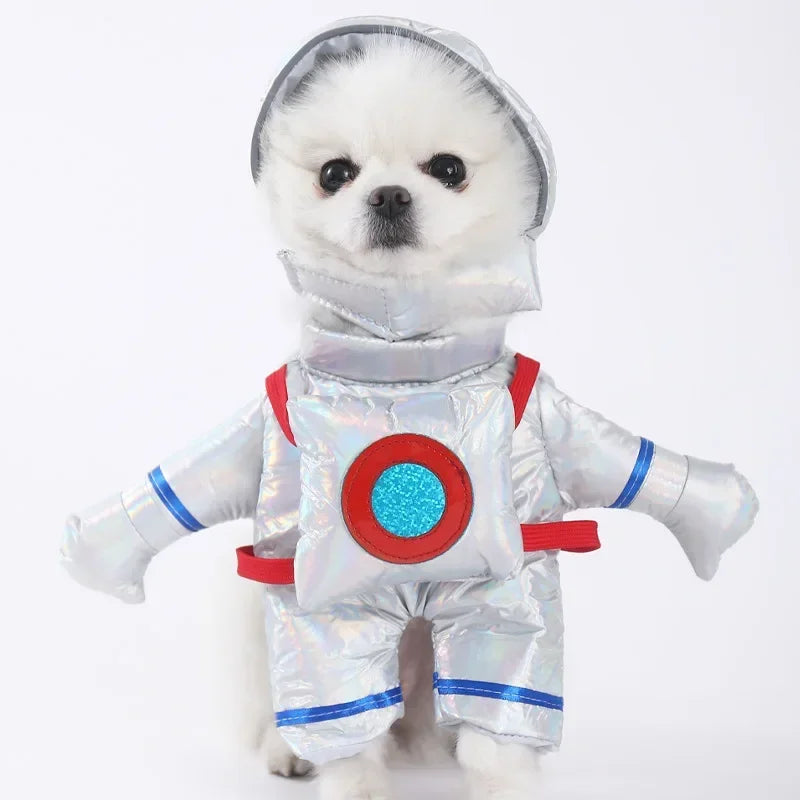Funny Halloween Dog Costume for Small Medium Dogs Cats Adjustable Puppy Cosplay Party French Bulldog Chihuahua Pet Clothing