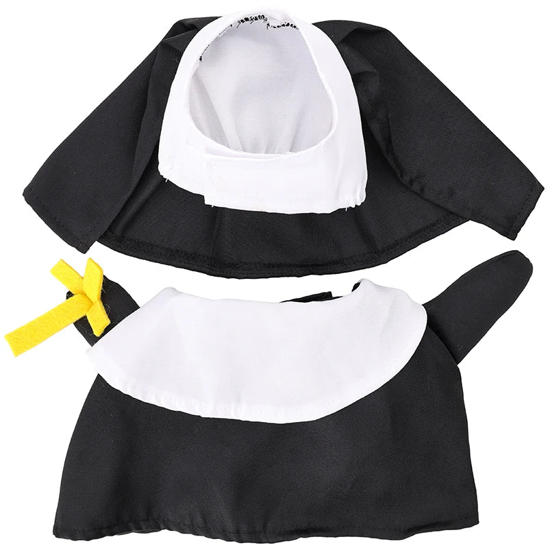 Halloween Dog Costume Pet Clothing Breathable Nun Cloak Cosplay Dress Photo Props Kitten Puppy Cute Accessories Gifts