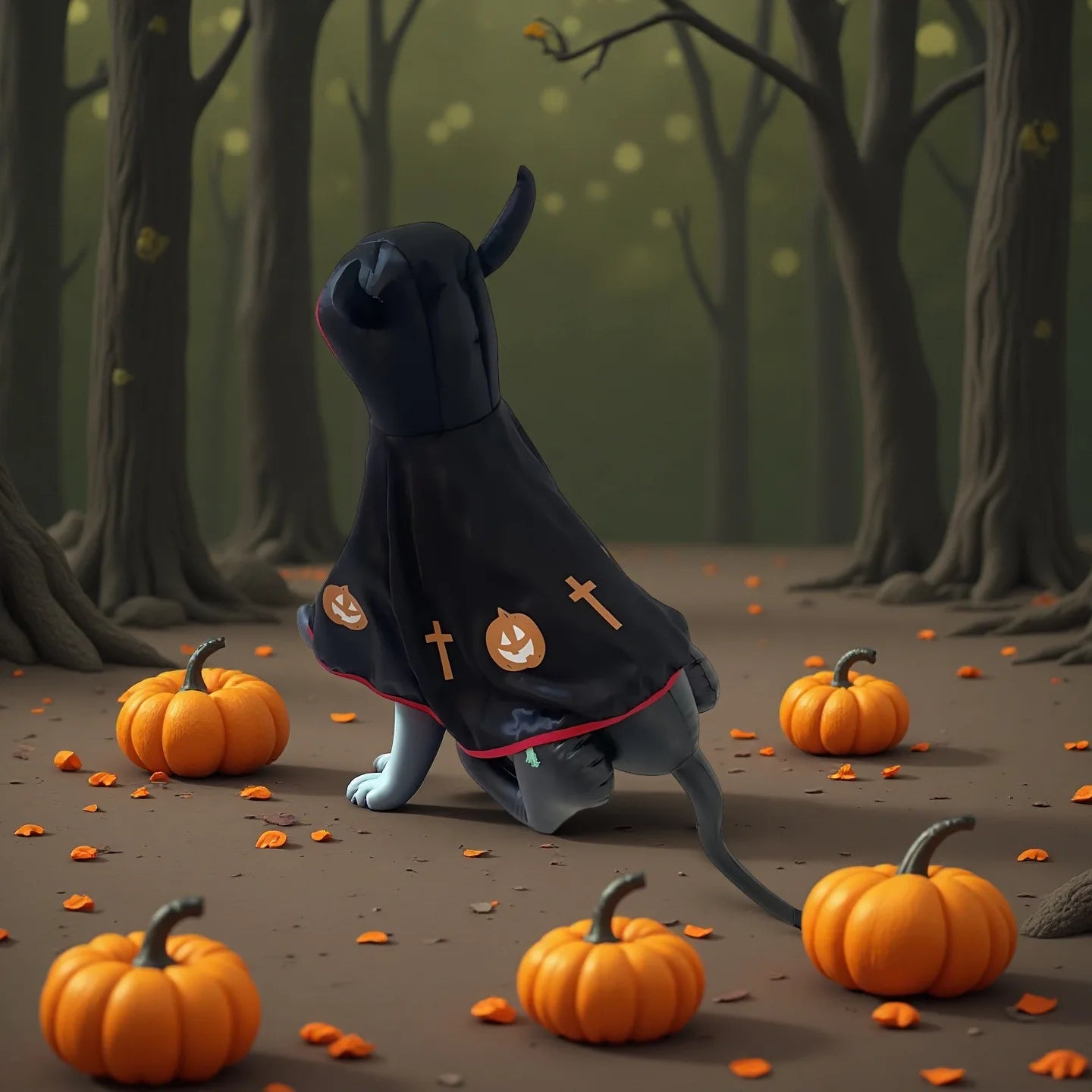 Pet Halloween Costumes Witch Vampire Robe Magic Atmosphere Cat Dog Funny Pajamas Pet Supplies Pet Clothes Pet Accessories