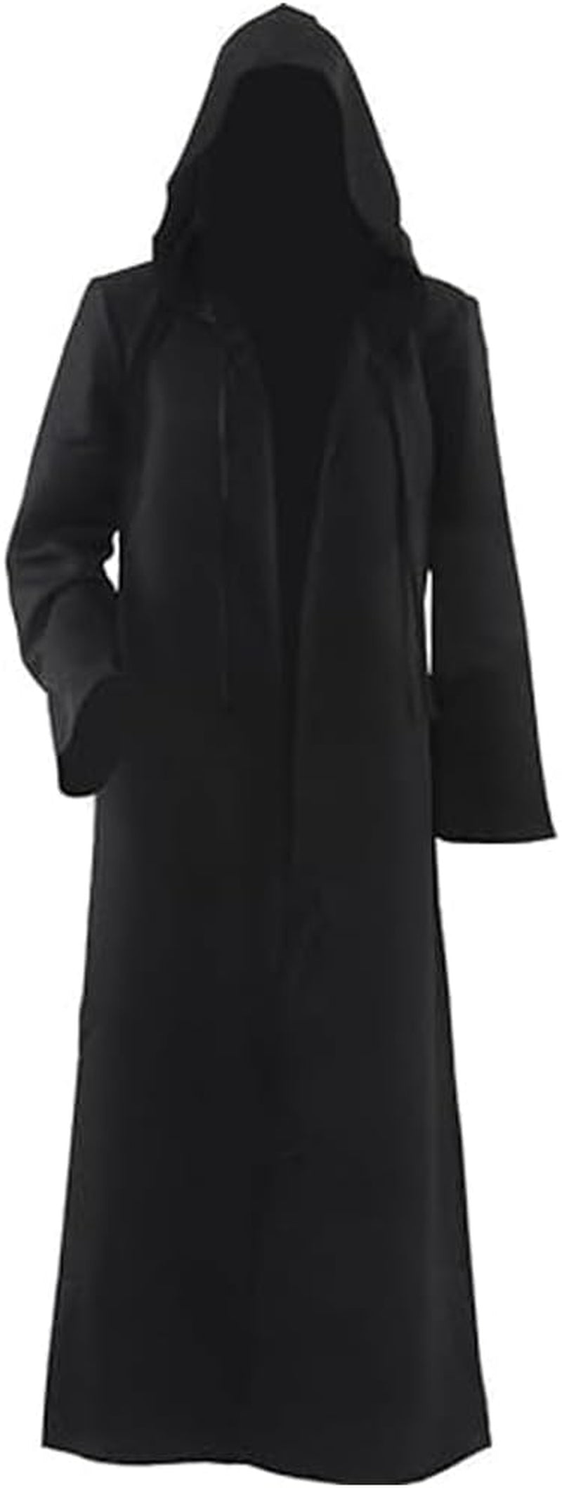 Tunic Hooded Robe Adult Wizard Robes Monk Priest Cloak Halloween Cosplay | Men Women Unisex Knight Hood Cape Renaissance Costumes