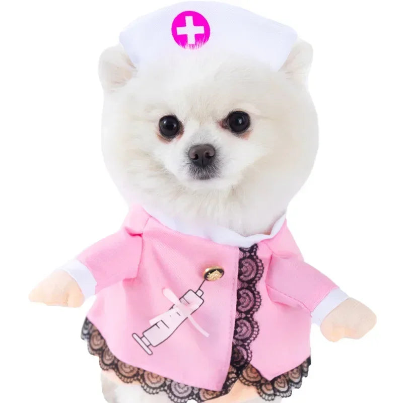 1PCS Halloween Dagger Pet Transformation Dress Festival Funny Knife Holding Dog Clothes Cat Standing Dress Pet Dress Up