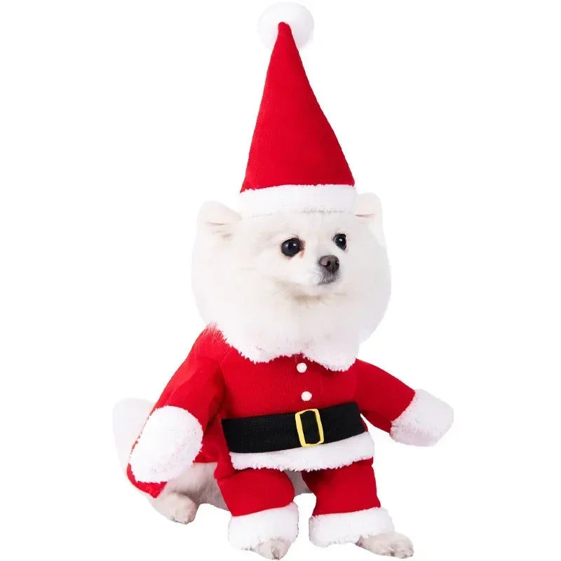 Funny Halloween Dog Costume for Small Medium Dogs Cats Adjustable Puppy Cosplay Party French Bulldog Chihuahua Pet Clothing