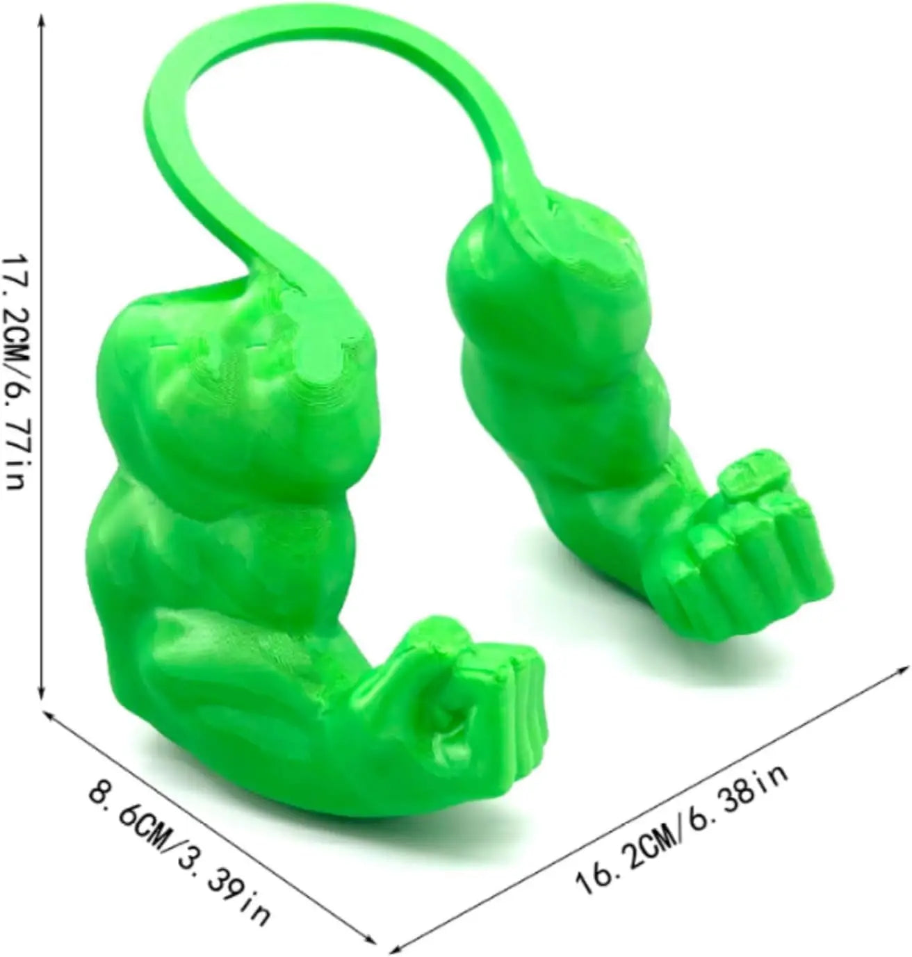 3D Printed Buff Muscle Arms Pet Costume, Funny Hulk Cosplay Accessory for Cats and Small Dogs, Hilarious Halloween Party Photo P